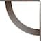 Ekena Millwork Bulwark Steel Bracket, Hammered Brown 2"W x 16"D x 16"H BKTM02X16X16BUHBR - alternate 8